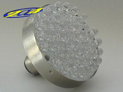 1 Ampoule 2 Pouces 45 LED Eclairage Rouge - Type 1157